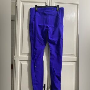 Lululemon leggings bright purple
